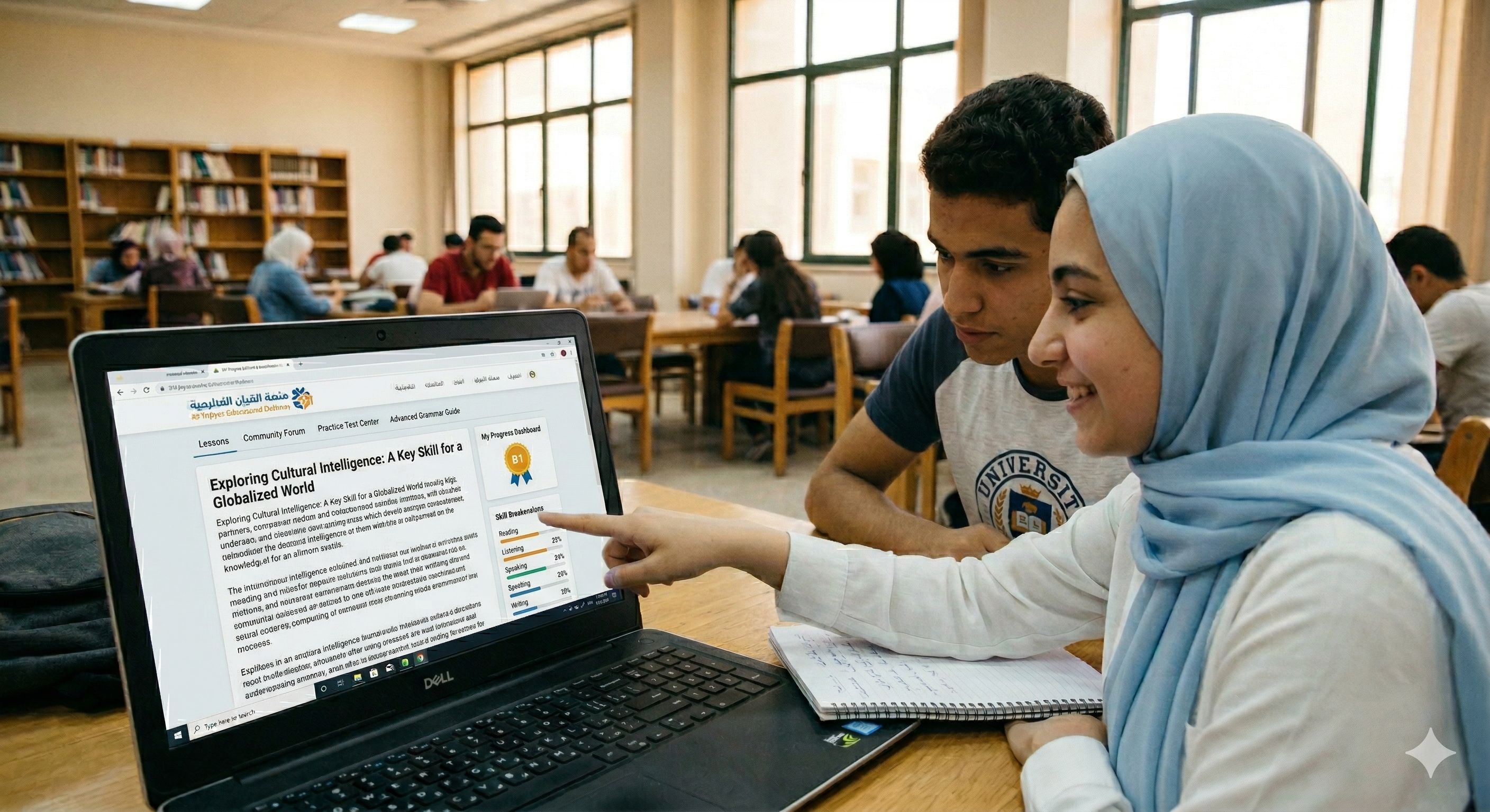 مستوى B1 (متوسط - Intermediate):